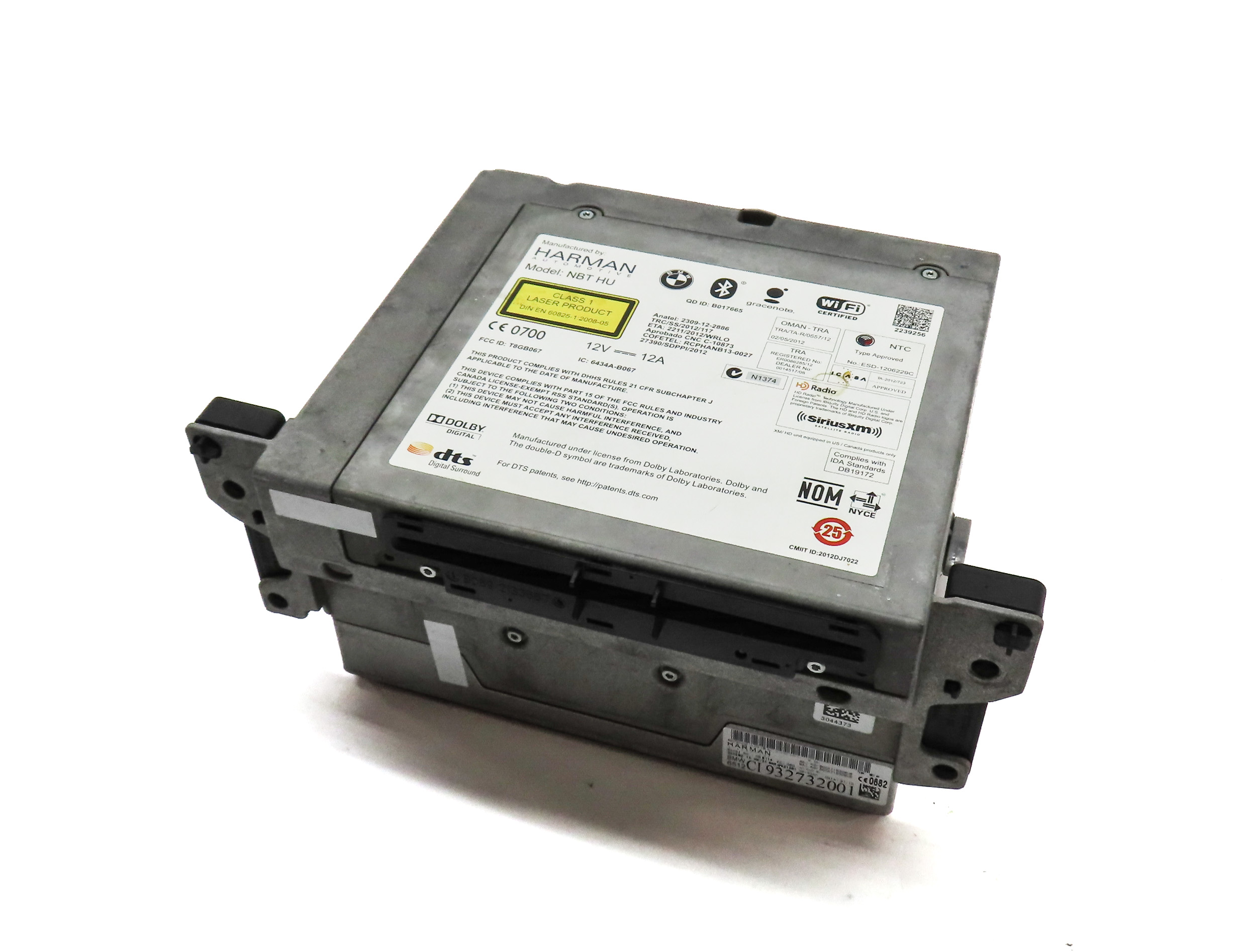 13-15 BMW GT 5-SERIES AM/FM RADIO STEREO RECEIVER XM WIFI BLUETOOTH CD PLAYER — exact item pictured